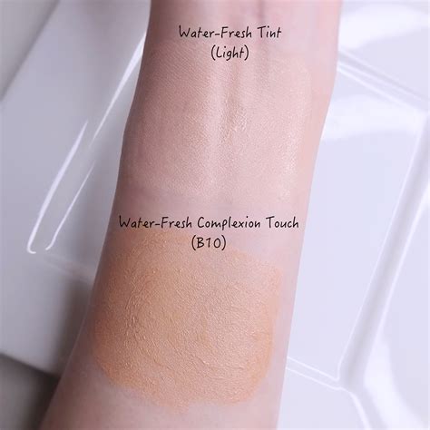 chanel water fresh complexion touch vs water fresh tint|CHANEL Les Beiges Water.